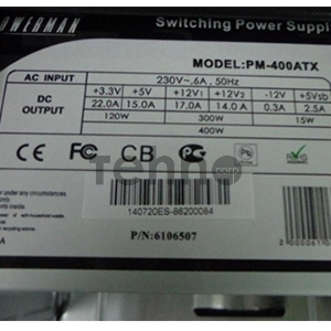 Корпус InWin ES722BL PM-400ATX  U2AXXX  MicroATX (PSU Powerman)  6111491