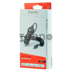 Автомобильное зар./устр. Hama H-183248 2.4A черный (00183248) Автомобильное зар./устр. Hama H-183248 2.4A черный (00183248)