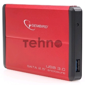 Внешний корпус для HDD Gembird EE2-U3S-2 2.5 EE2-U3S-2 ,  черный, USB 3.0, SATA