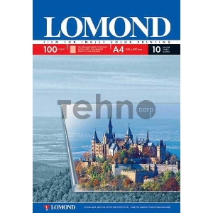 Пленка Lomond  PET Ink Jet Film – прозрачная, А4, 100 мкм, 10 листов, для струйной цветной печати.