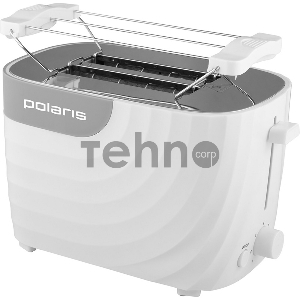 Тостер Polaris PET 0720 700Вт белый/серый