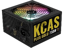 Блок питания Aerocool KCAS PLUS GOLD 750W <750W, ATX v2.4, APFC, Fan ARGB 12cm, 80+ Gold, Retail>