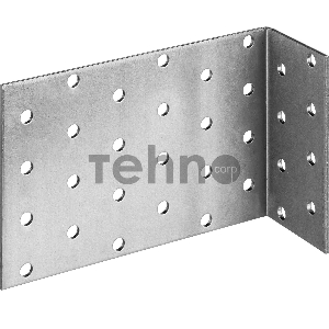 Уголок крепежный анкерный УКА-2.0, 80х120х40 х 2мм, ЗУБР