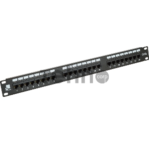 Патч-панель LANMASTER 24 порта с индикаторами, UTP, кат.5E, 1U Патч-панель LANMASTER 24 порта с индикаторами, UTP, кат.5E, 1U