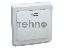 Выключатель 1-кл. СП Вега 10А IP20 ВС10-1-1-ВБ с индик. бел. ИЭК EVV11-K01-10-DM