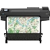Плоттер HP DesignJet T730 (36",4color,2400x1200dpi,1Gb, 25spp(A1 drawing mode),USB/GigEth/Wi-Fi,stand,media bin,rollfeed,sheetfeed,tray50 (A3/A4), autocutter,GL/2,RTL,PCL3 GUI, 2y warrб repl. F9A29A), фото 6