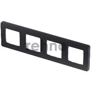 Inspiria Рамка 4 поста антрацит