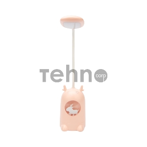 Светильник настольный REXANT Click Lite с ночником на остновании, LED, 6 Вт, 4000 К, RGB динамика, диммируемый 3 ступени, заряжаемый (автономный режим 3 часа)