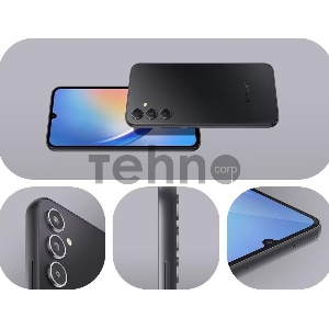 Мобильный телефон SAMSUNG GALAXY A34 5G NFC 6/128GB BLACK SM-A346E