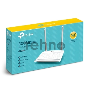 Роутер беспроводной TP-Link TL-WR820N N300 10/100BASE-TX белый