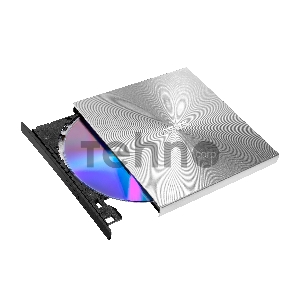 Привод DVD-RW Asus SDRW-08U9M-U серебристый USB slim ultra slim M-Disk Mac внешний RTL