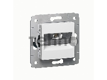 Розетка Роз RJ11 - 1 вход, белая