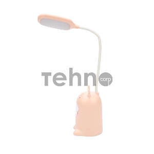 Светильник настольный REXANT Click Lite с ночником на остновании, LED, 6 Вт, 4000 К, RGB динамика, диммируемый 3 ступени, заряжаемый (автономный режим 3 часа)