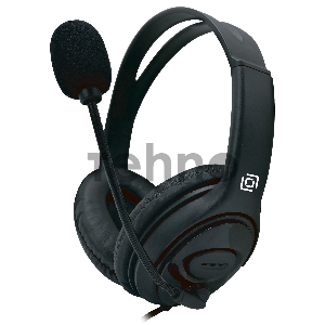 Наушники с микрофоном Oklick HS-M400 черный 1.8м накладные оголовье (1532019) Наушники с микрофоном Oklick HS-M400 черный 1.8м накладные оголовье (1532019)