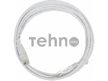 Кабель Патч-корд Lanmaster UTP TWT-45-45-2.0-WH вилка RJ-45-вилка RJ-45 кат.5е 2м белый ПВХ (уп.:1шт)