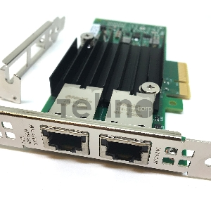 Сетевая карта Intel X550T2BLK 2xRG45 10Gb/s PCI-E 3.0x8 Low Profile (X550T2BLK 940136)