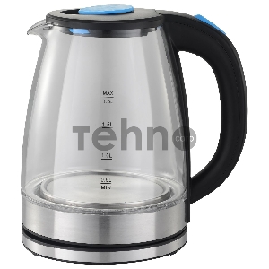 Чайник электрический Starwind SKG2050 1.8л. 1800Вт черный/серебристый (корпус: стекло) Чайник электрический Starwind SKG2050 1.8л. 1800Вт черный/серебристый (корпус: стекло)