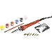 Выжигатель-ручка ЗУБР 55425  прибор мастер с набором насадок 7шт и красками, фото 2