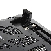 Подставка для ноутбука CROWN CMLC-202T black (для ноутбуков до 17" Размер: 365*70*19мм;Размер вентилятора: 140мм *2шт.LED подсветка; USB), фото 23