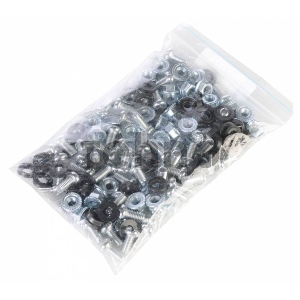 Комплект монтажный № 1 (винт, шайба, гайка),  упаковка 50 шт. (КМ-1-50) (50 шт)