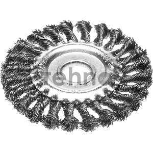 Кордщетка STAYER 35120-150  дисковая для УШМ плетенные пучки проволоки 0.5мм 150мм/22мм