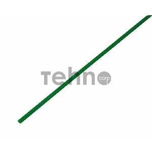 Термоусадочная трубка 2,0/1,0 мм, зеленая, упаковка 50 шт. по 1 м | 20-2003 | REXANT