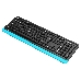 Клавиатура A4Tech Fstyler FKS10 черный/синий USB, фото 5