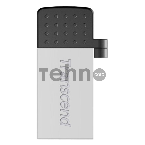 Флеш Диск Transcend 32Gb On-the-Go (OTG) TS32GJF380S USB2.0 серебристый
