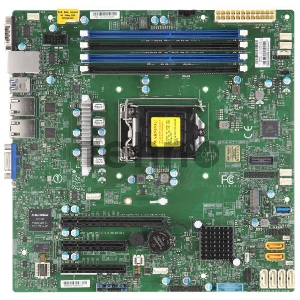 Материнская плата Supermicro MBD-X11SCL-F-BC242 S1151 MATX BLK