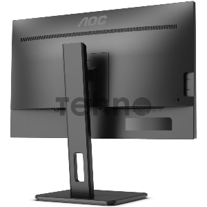 Монитор 23.8 AOC Q24P2Q Black с поворотом экрана (IPS, 2560x1440, 75Hz, 4 ms, 178°/178°, 250 cd/m, 50M:1, +HDMI, +Displ