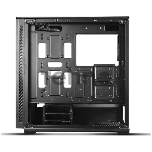 Корпус DeepCool Matrexx 70 ADD-RGB 3F DP-ATX-MATREXX70-BKG0P-3F, Mid Tower, блок питания отсутствует, ATX/micro-ATX/eATX/mini-ITX, 4 вентилятора, 1xUSB 2.0, 2xUSB 3.0, цвет черный
