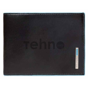Кошелек мужской Piquadro Blue Square PU1241B2R/N черный натур.кожа Кошелек мужской Piquadro Blue Square PU1241B2R/N черный натур.кожа
