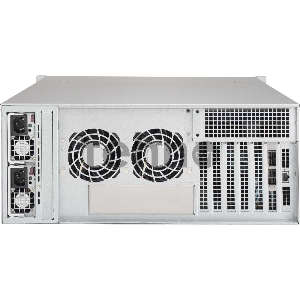 Корпус Supermicro SuperChassis 4U 846BE1C-R1K03JBOD Up to 24 x 3.5 hot-swap HDD bays for JBOD solution (SAS 12G dual expander backplane, with LSI SAS3 expander, with 8x mini-SAS HD connectors)
