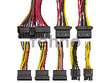 Блок питания 650W ExeGate EX292143RUS AB650 (ATX, 8cm fan, 24pin, 4+4pin, 3xSATA, 2xIDE, FDD)