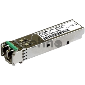 Трансивер D-Link 315GT/A1A, 1-port mini-GBIC ZX Single-mode Fiber Transceiver (80km, 3.3V)