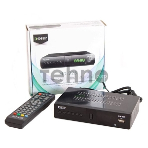 Ресивер DVB-T2 эфирный цифровой  Сигнал Эфир DVB-T2 HD HD-225 метал, дисплей DOLBY DIGITAL, Эфир