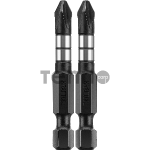 Биты KRAFTOOL Impact Pro, Philips, тип хвостовика E 1/4