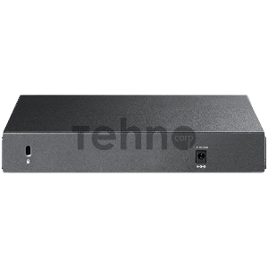Коммутатор TP-Link 8-port Desktop 2.5G Unmanaged switch, 8 100/1G/2.5G RJ-45 ports, Fanless design, 12V/1.5A DC power supply.