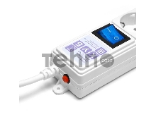 Сетевой фильтр Powercube SPG(5+1)-16B-3М-WHITE 3м (6 розеток) белый (коробка)