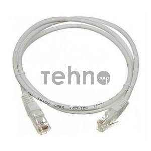 Кабель Patch cord Lanmaster LAN6-45-45-3.0-GY 3м UTP Cat 6 Grey