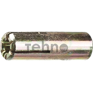 Анкер забивной, 6,0х25мм, 100шт, желтопассивированный, ЗУБР