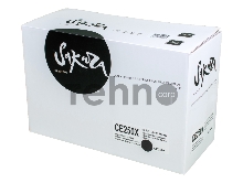 Картридж SAKURA CE250X для HPColor LaserJet CM3530MFP/CM3530fsMFP/CP3525/CP3525n/CP3525dn/CP3525x, черный,10000 к.