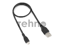 Кабель Gembird/Cablexpert CCP-mUSB2-AMBM-0.5M Кабель USB 2.0 Pro , AM/microBM 5P, 0.5м, экран, черный, пакет 