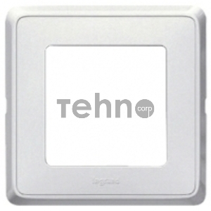 Рамка LEGRAND 61730  1-м CARIVA бел. leg 773660