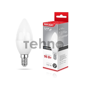 Лампа светодиодная Свеча (CN) 11,5 Вт E14 1093 Лм 6500 K холодный свет REXANT