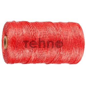 Шпагат STAYER многоцелевой полипропиленовый, d=1,5 мм, красный, 110 м, 32 кгс, 0,8 ктекс