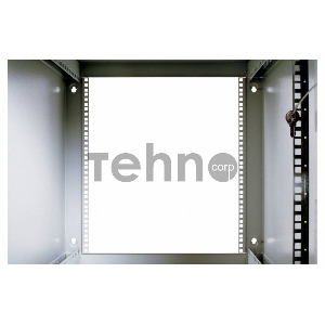 Шкаф телекоммуникационный настенный 12U (600х480) дверь стекло