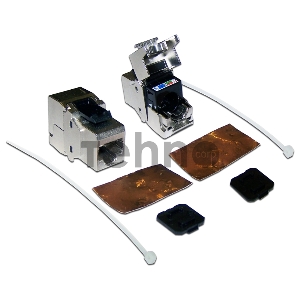 Модуль Keystone, RJ45, кат.6A, STP, 180 градусов Модуль Keystone, RJ45, кат.6A, STP, 180 градусов