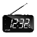 Радиоприёмник SVEN SRP-100 чёрный (2 Вт, LED-дисплей, FM, часы, будильник, USB-С, 1200 мАч), фото 2