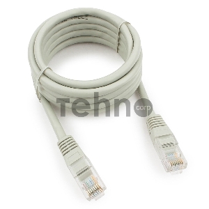 Патч-корд медный UTP Cablexpert PP10-2M кат.5e, 2м, литой, многожильный (серый) Патч-корд медный UTP Cablexpert PP10-2M кат.5e, 2м, литой, многожильный (серый)